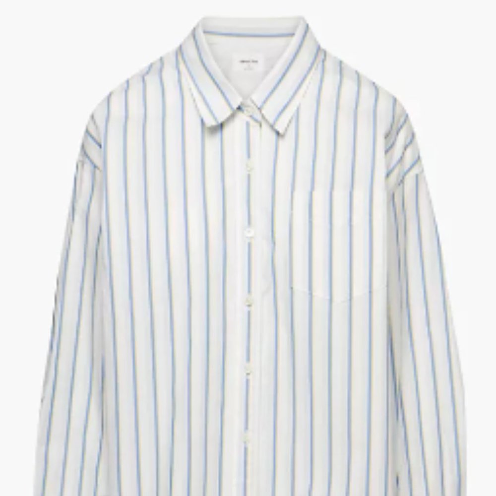Striped Wilfred 100%cotton oversized button down
